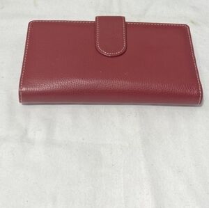 Red Women's Genuine Leather Wallet